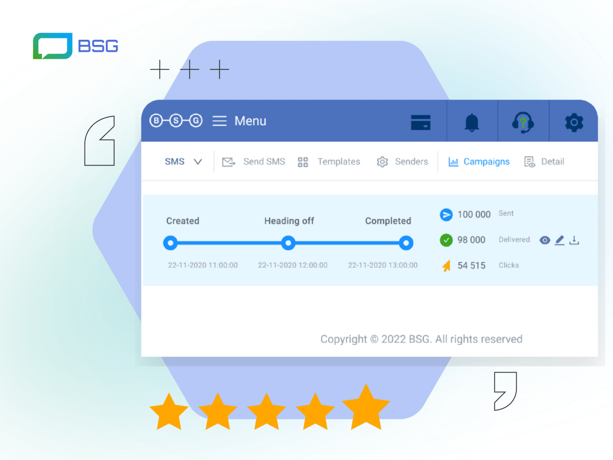 Top 5 benefits of the new BSG platform