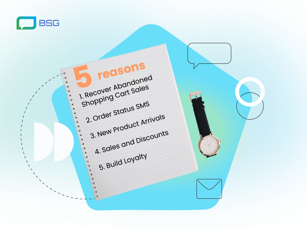 Top 5 reasons for eСommerce stores to send SMS texts