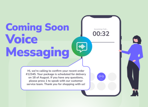 Coming soon voice messaging